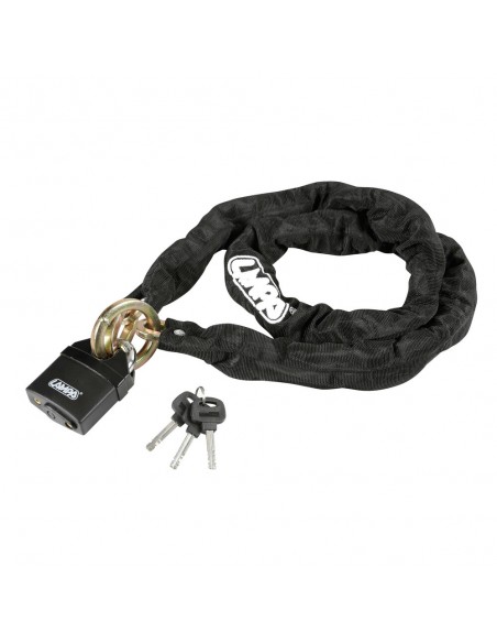 CADENA ANTIRROBO MODELO C-LOCK 150 CM ACERO CEMENTADO