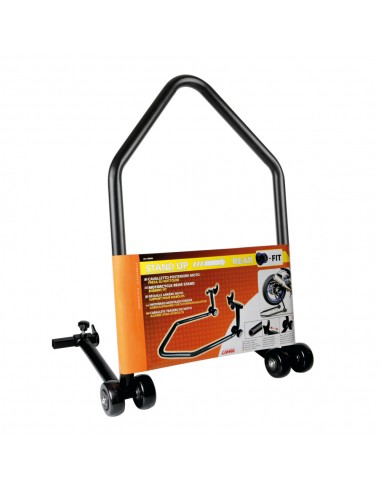 CABALLETE TRASERO PARA MOTOCICLETAS CON TRINQUETES