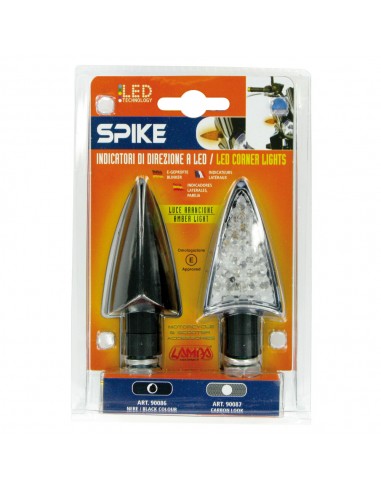 INTERMITENTE LED NEGRO MODELO SPIKE 12V...