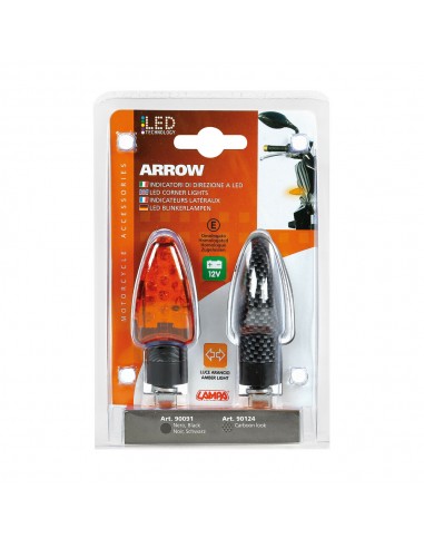 INTERMITENTE LED CARBON MODELO ARROW12V...