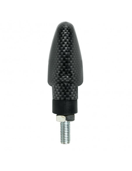 INTERMITENTE LED CARBON MODELO ARROW12V HOMOLOGACION E