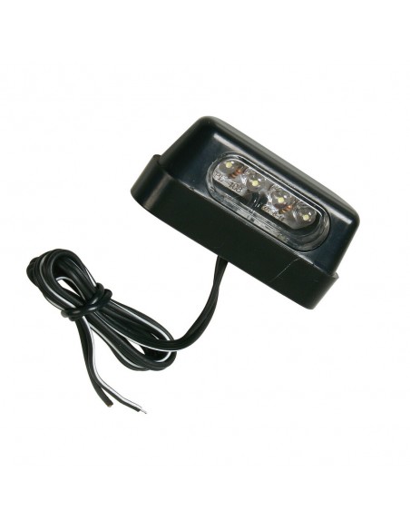 PILOTO LUZ BLANCA MATRICULA 4 LED HOMOLOGADO