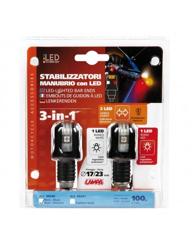 ESTABILIZADOR MANILLAR CON LUZ LED 3 FUNCIONES...