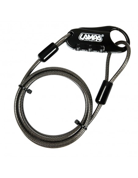 Candado Cable Cadena Seguridad Para Bici O Moto 1.2m Y Llave | Meses