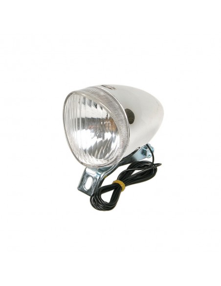 LUZ DELANTERA CROMADA 63X100MM 6V-2,4W