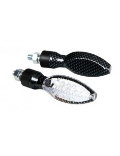 INTERMITENTE LED CARBON MODELO KENESIS 12V HOMOLOGACIO E
