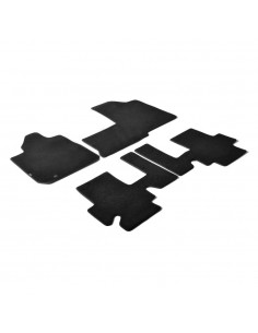 ALFOMBRA A MEDIDA NEGRO FIAT 500L(06/17+)500L... 2