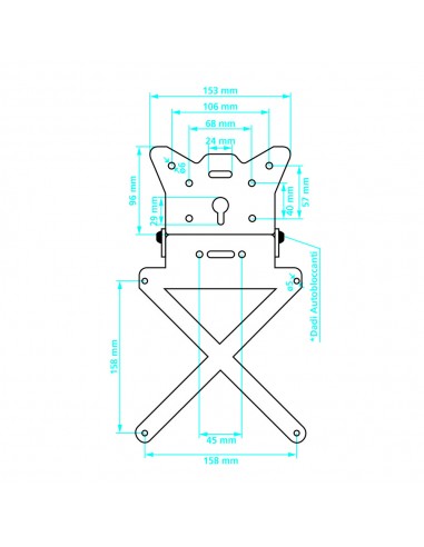 SOPORTE MATRICULA "X-PLATE"
