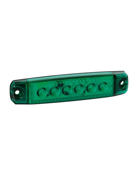 LUZ LED CON 12/24 V VERDE