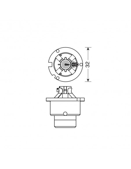 LAMPARA XENON D2S 6000K