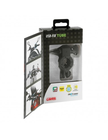 CARGADOR USB 12/24V 3000mA CON FIJACION EN...