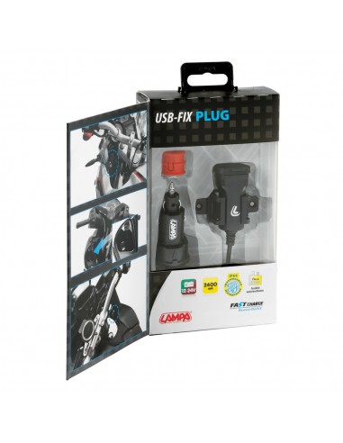 CARGADOR USB 12/24V 2400 mA CON FIJACION CON...