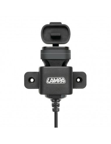 CARGADOR USB 12/24V CON FIJACION CON TORNILLO Y...