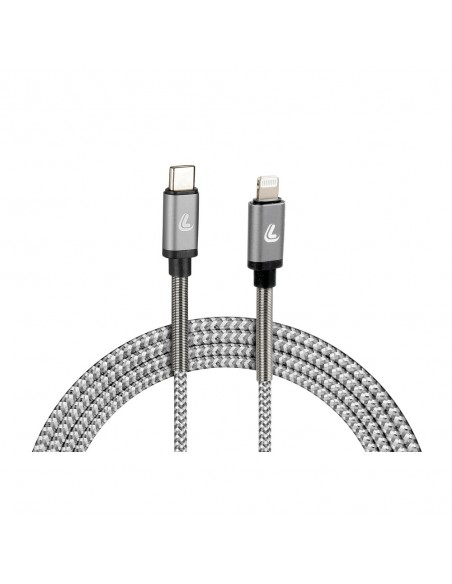 CABLE USB TIPO C+ LIGHTNING 100CM