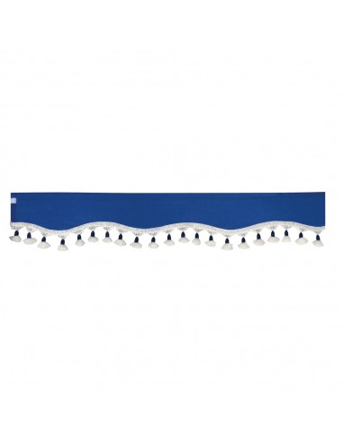 CORTINAS DE MICROFIBRA AZUL (2 UNIDADES)