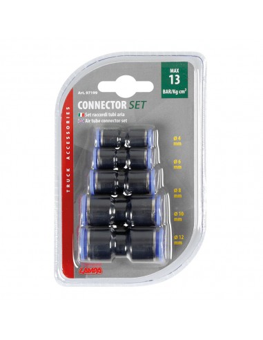 CONECTOR DE AIRE  4, 6, 8, 10, 12 mm(5 UNIDADES)